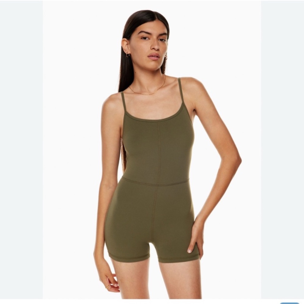 Aritzia Wilfred Free Sage Jumpsuit Romper